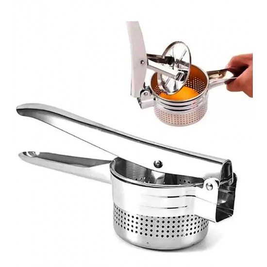 Espremedor 27cm Por 9,5cm Para Batatas Em Aço Inox Mimo Style